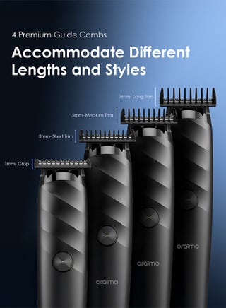 Multi-Function Hair Trimmer with 7000 RPM Powerful Motor, 90-Minute Cordless Runtime & Fast Charging, Hair Clipper for Men - OTR-210 - view 2